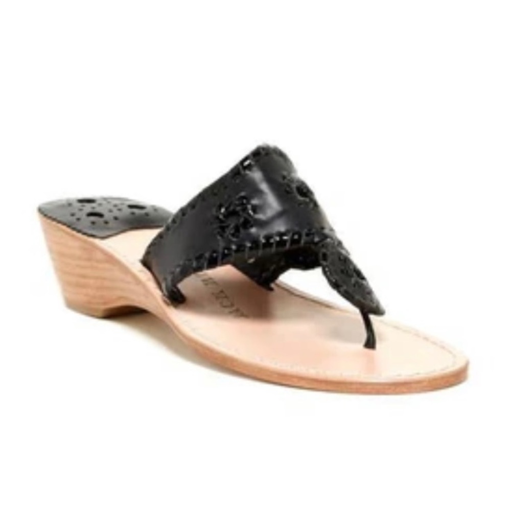 Jack Rogers sandals black size 8M